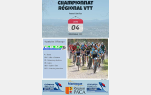 CHAMPIONNAT REGIONAL DE PROVENCE VTT XC